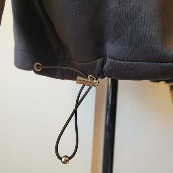 PRPS mens large black brunson logo Spell out ribbon down sleeves full zip - Picture 5 of 10